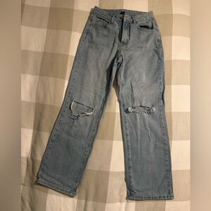 Light Blue Distressed Women’s Jeans